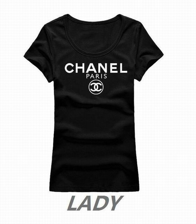 Chanel short round collar T woman S-XL-025